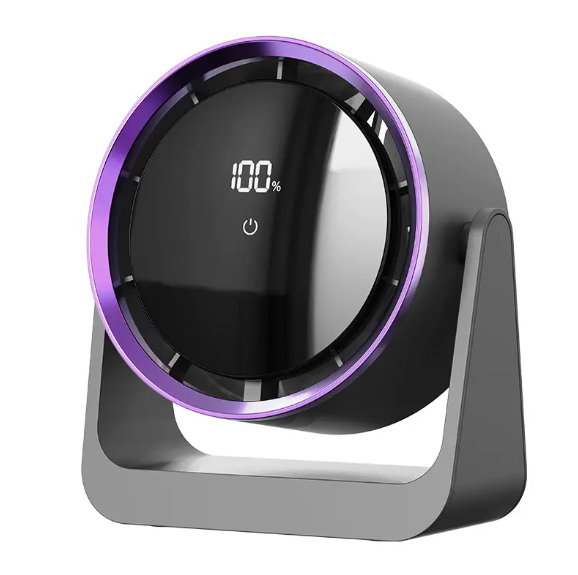 Air Circulation Mini Wireless Desk Fan
